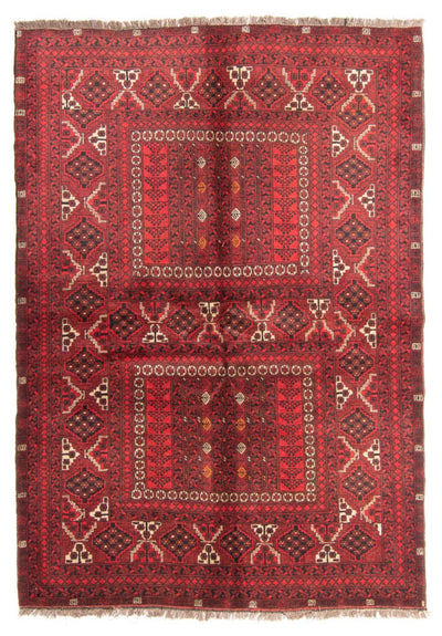 Tappeto Turkaman 164x238cm - Tappeto persiano - rosso
