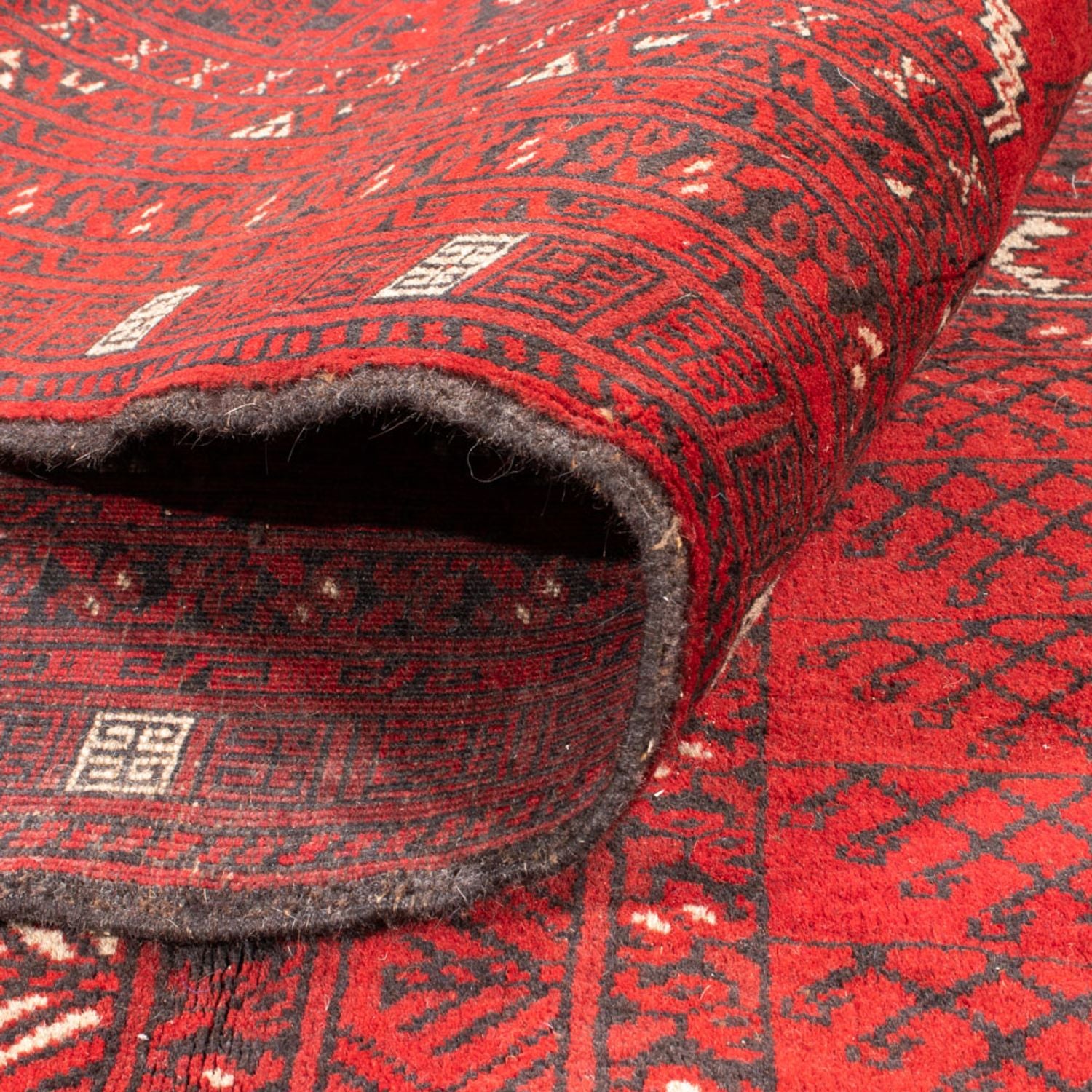 Tappeto Turkaman - 236 x 159 cm - rosso