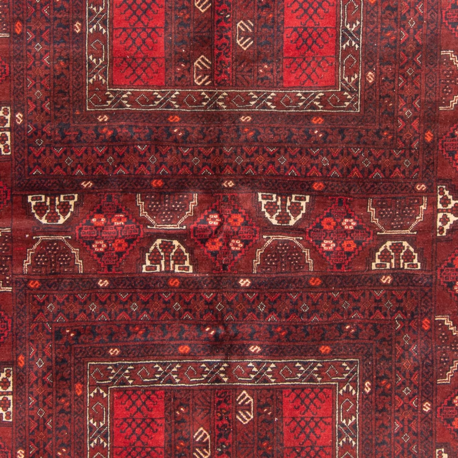 Tappeto Turkaman - 240 x 160 cm - rosso