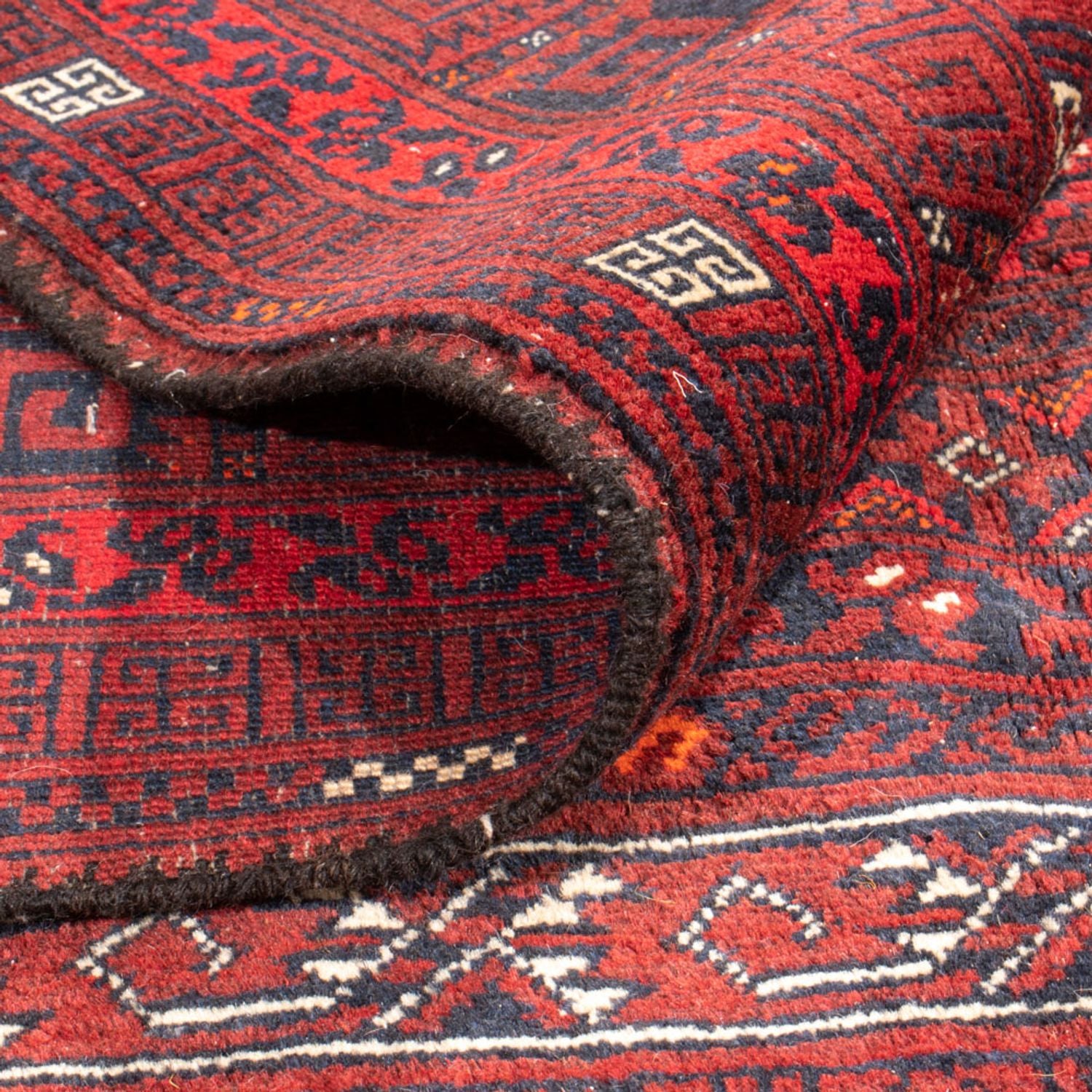 Tappeto Turkaman - 240 x 160 cm - rosso