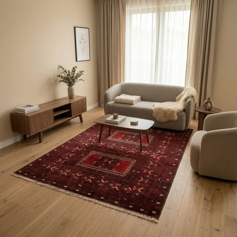 Tappeto Turkaman 236x162cm - Tappeto persiano