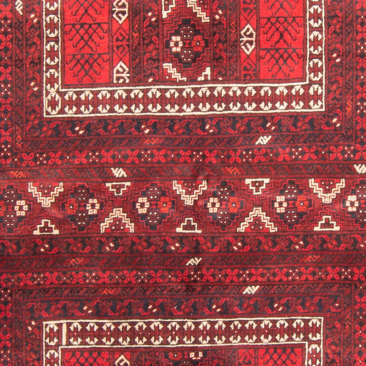 Tappeto Turkaman - 236 x 162 cm - rosso