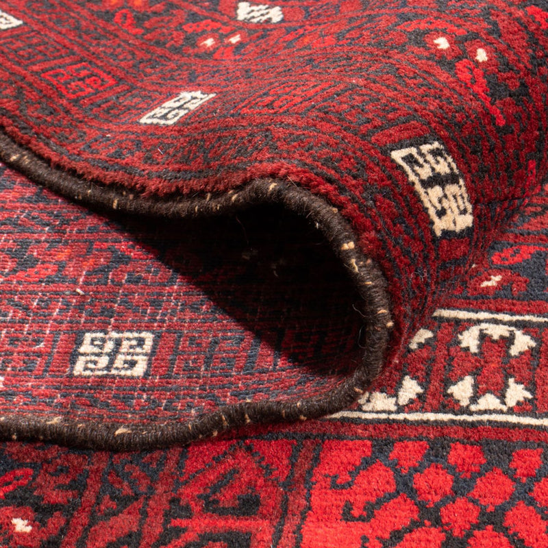 Tappeto Turkaman - 236 x 162 cm - rosso