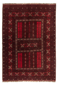 Tappeto Turkaman - 224 x 158 cm - rosso