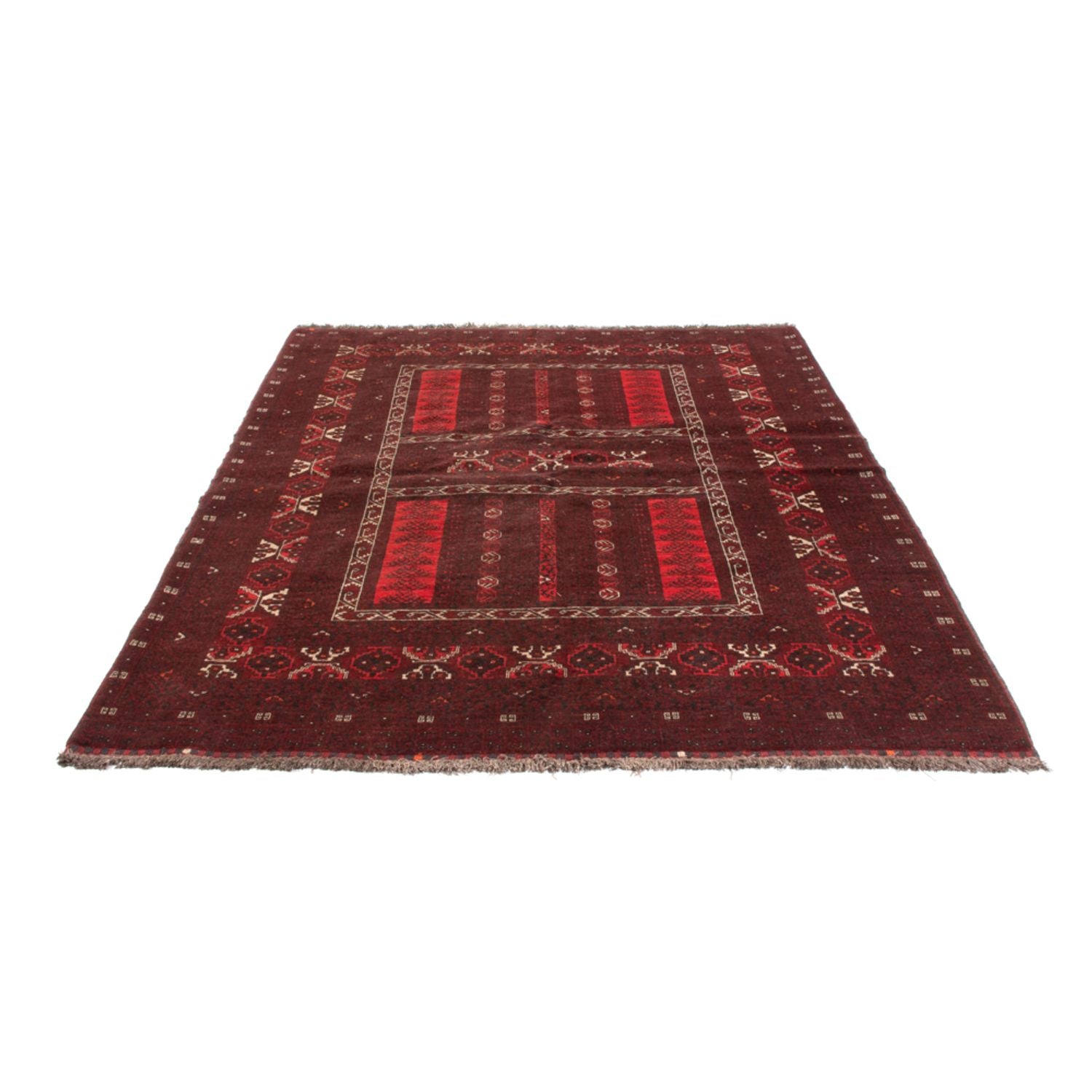 Tappeto Turkaman - 224 x 158 cm - rosso