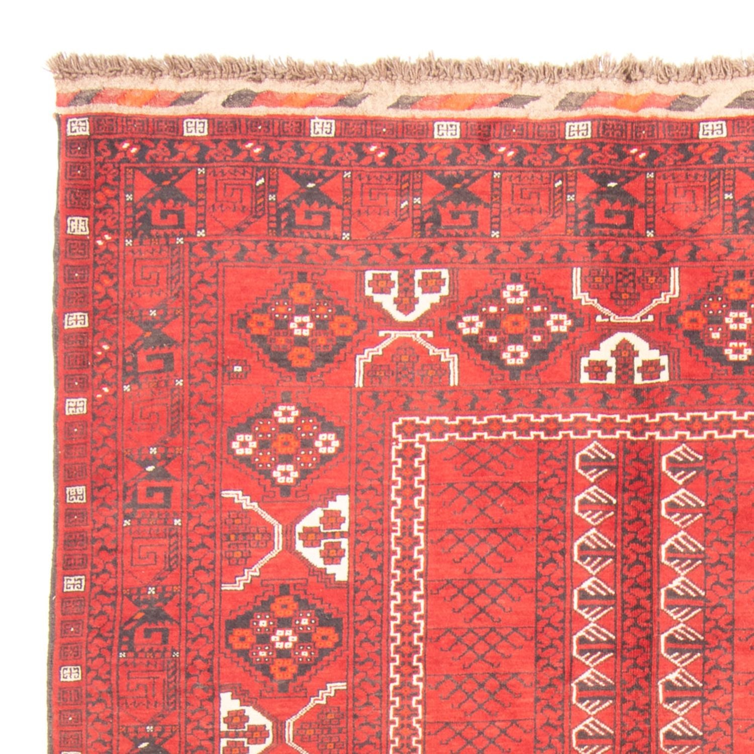 Tappeto Turkaman - 237 x 158 cm - rosso