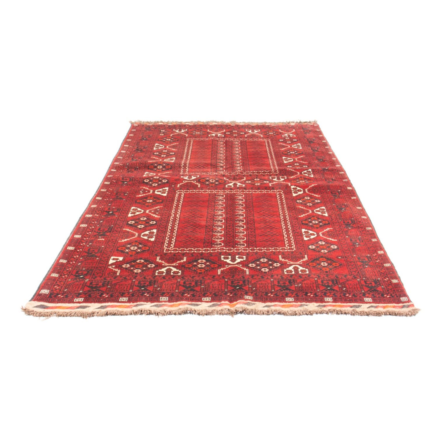 Tappeto Turkaman - 237 x 158 cm - rosso