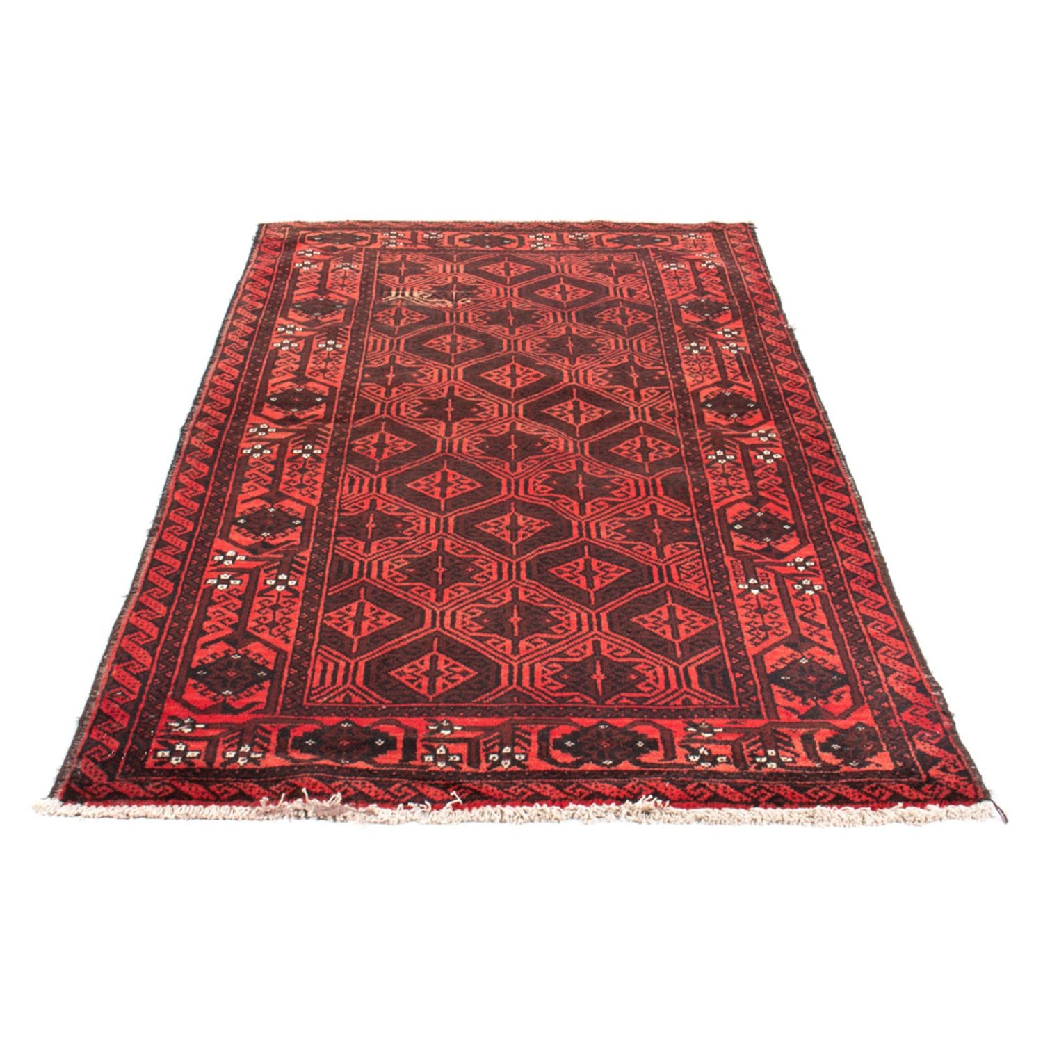 Tappeto corsia Tappeto Belutsch - 196 x 102 cm - rosso