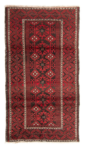 Tappeto corsia Tappeto Belutsch - 210 x 110 cm - rosso