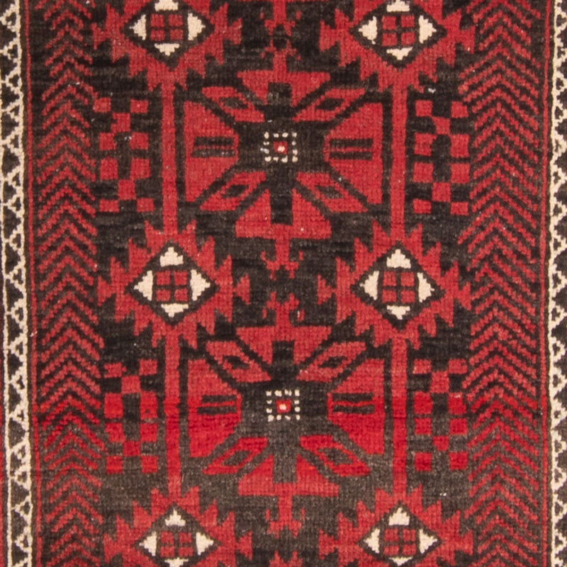 Tappeto corsia Tappeto Belutsch - 210 x 110 cm - rosso