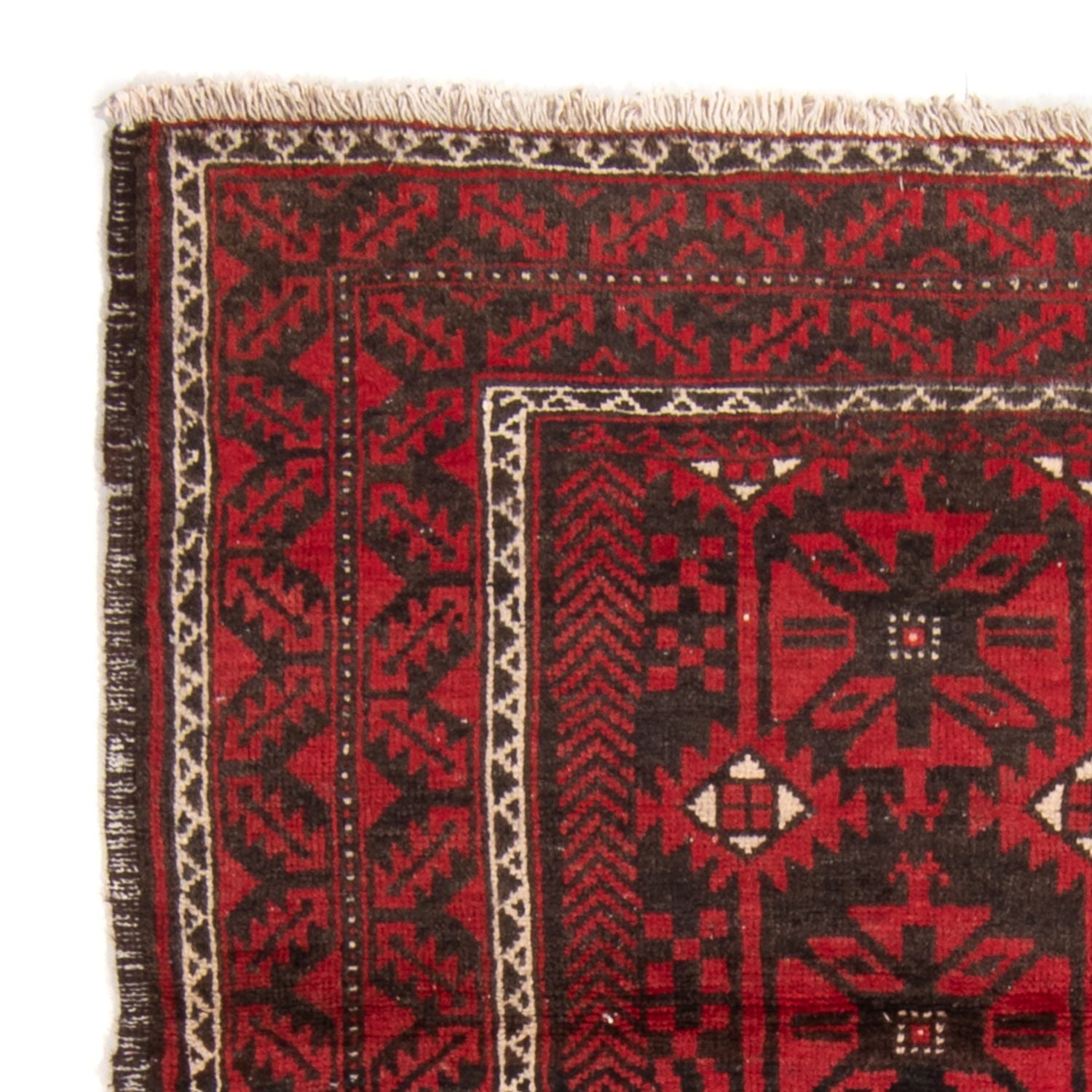 Tappeto corsia Tappeto Belutsch - 210 x 110 cm - rosso
