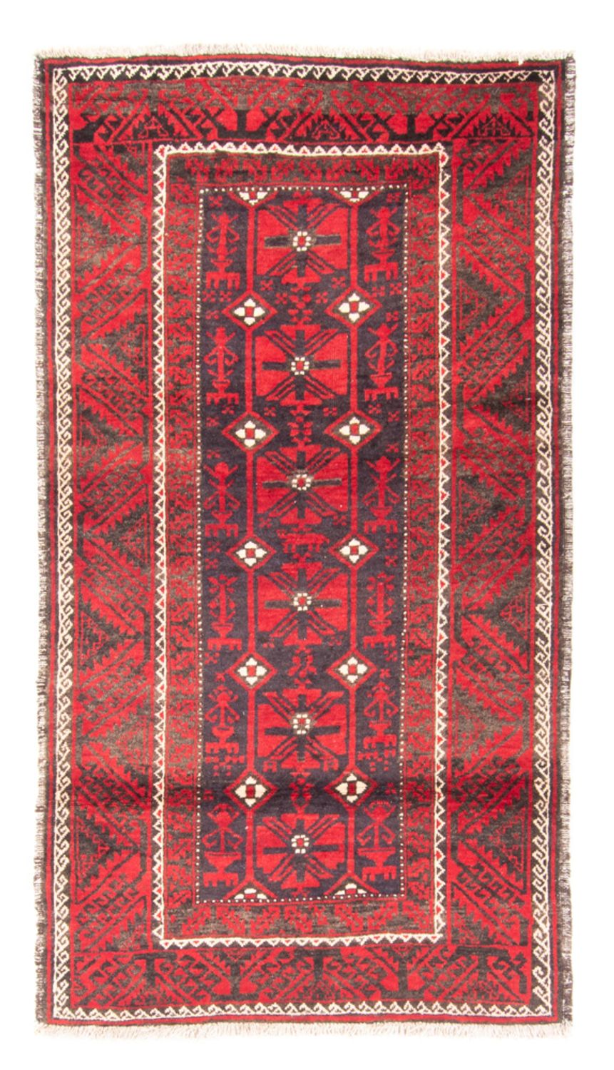 Tappeto corsia Tappeto Belutsch - 205 x 112 cm - rosso
