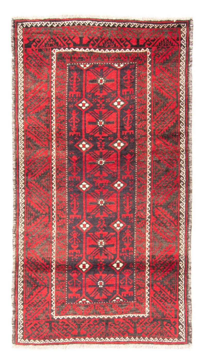 Tappeto corsia Tappeto Belutsch - 205 x 112 cm - rosso