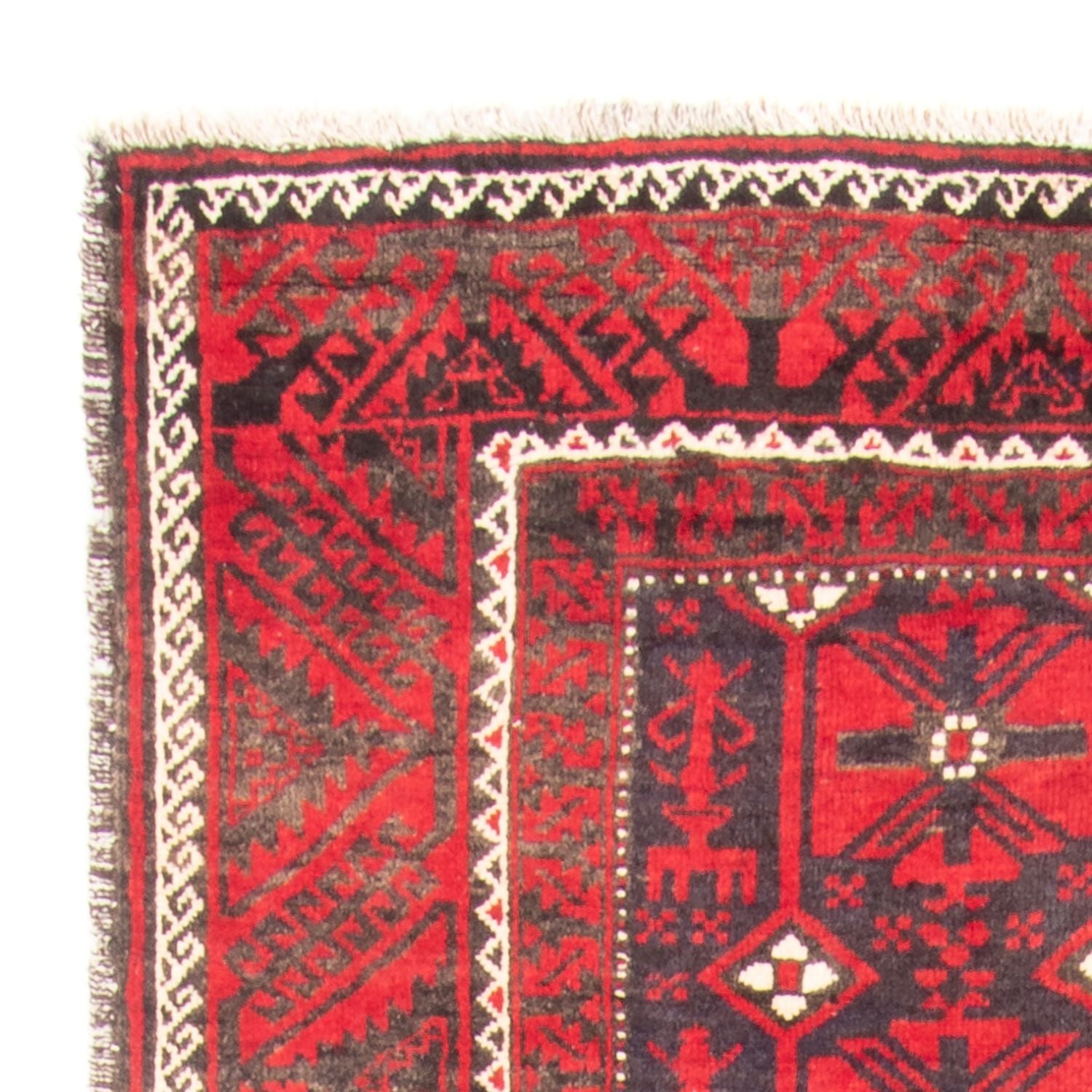 Tappeto corsia Tappeto Belutsch - 205 x 112 cm - rosso