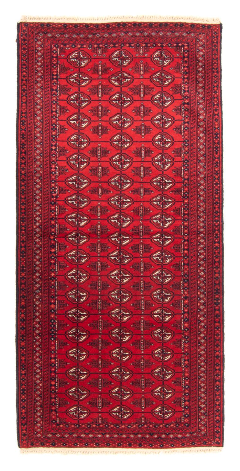 Tappeto corsia Tappeto Turkaman - 172 x 80 cm - rosso