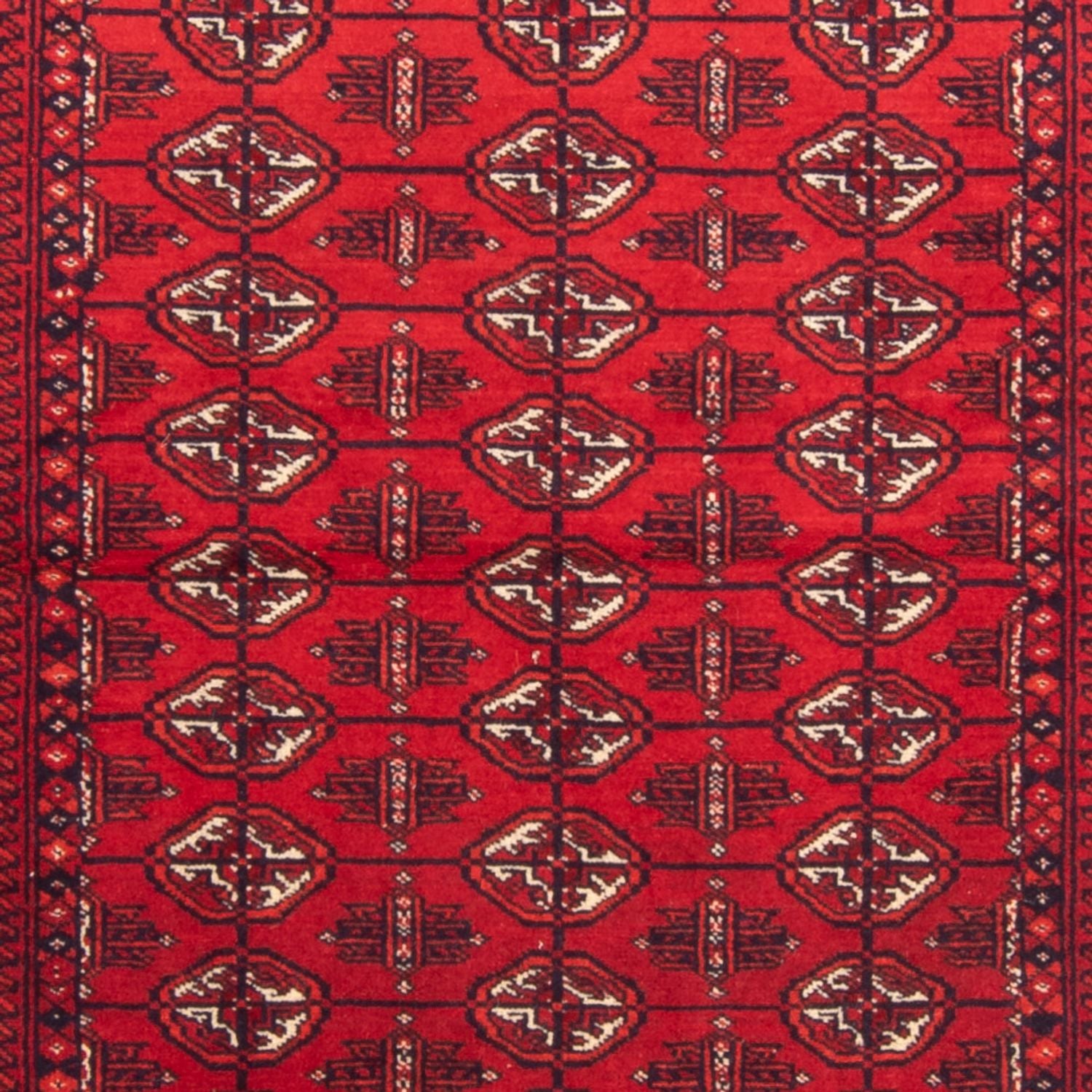 Tappeto corsia Tappeto Turkaman - 172 x 80 cm - rosso