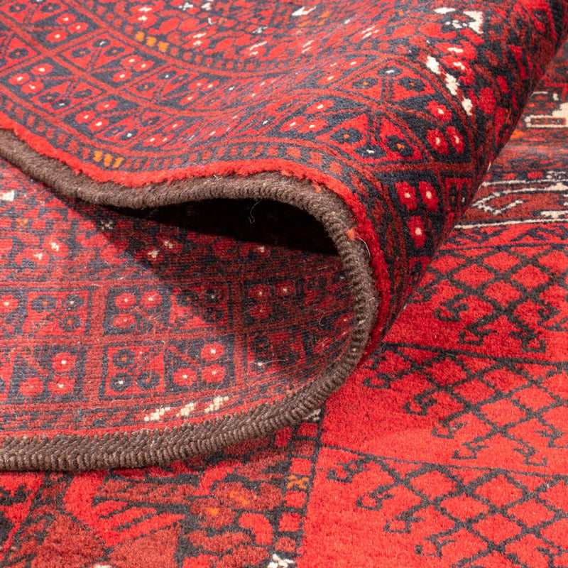 Tappeto Turkaman - 237 x 158 cm - rosso