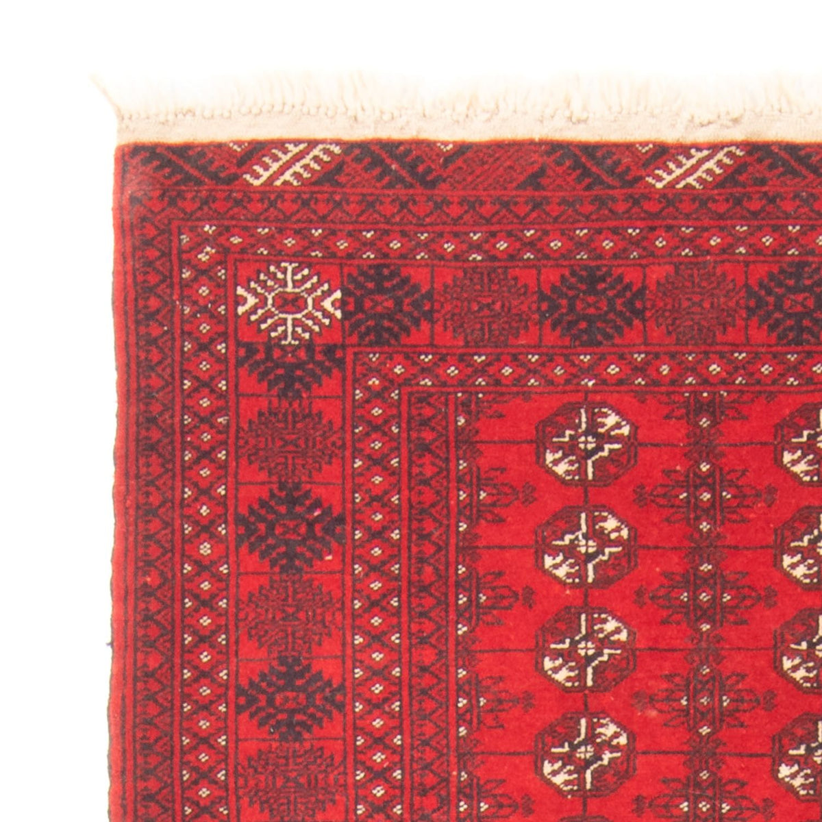Tappeto corsia Tappeto Turkaman - 194 x 85 cm - rosso