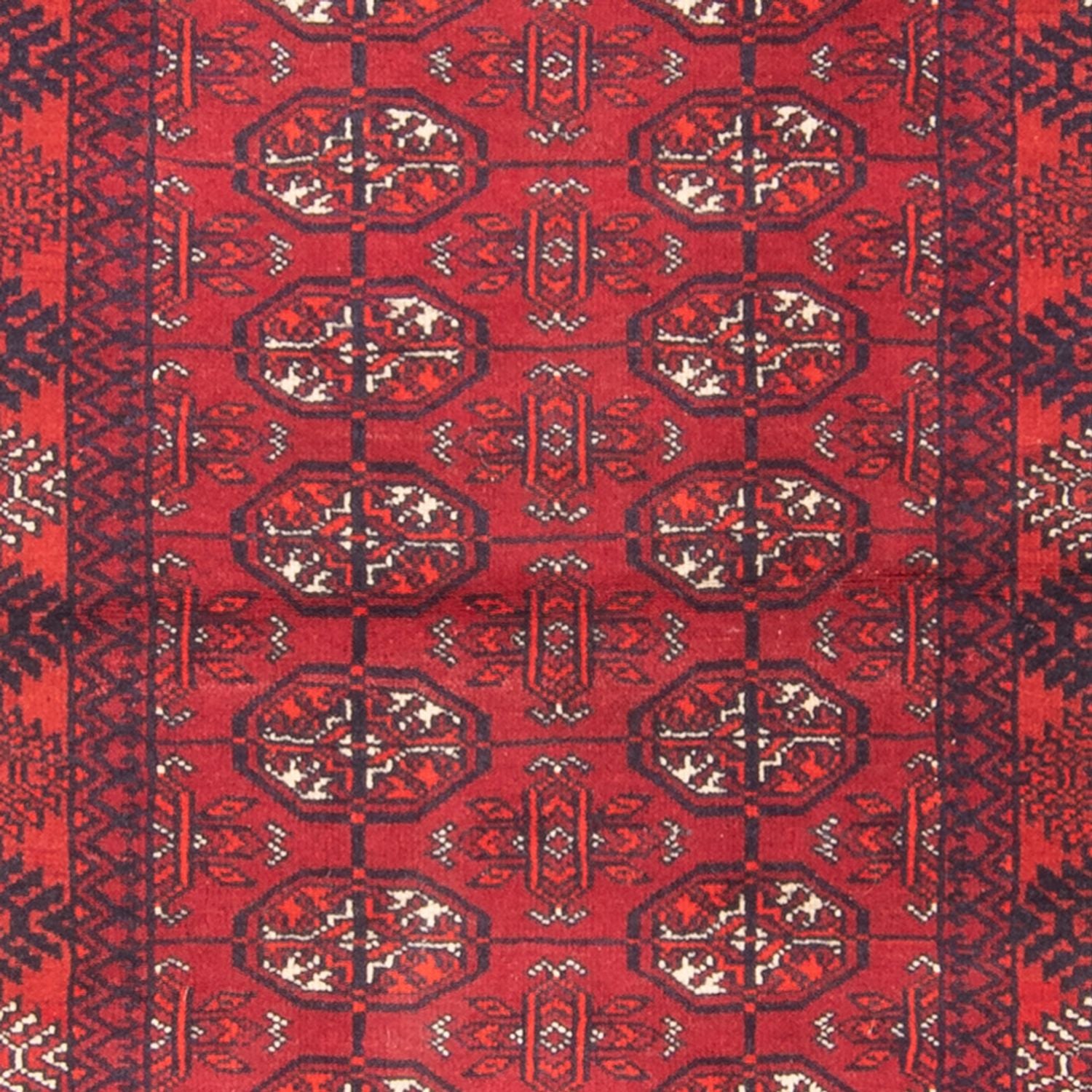 Tappeto corsia Tappeto Turkaman - 194 x 74 cm - rosso