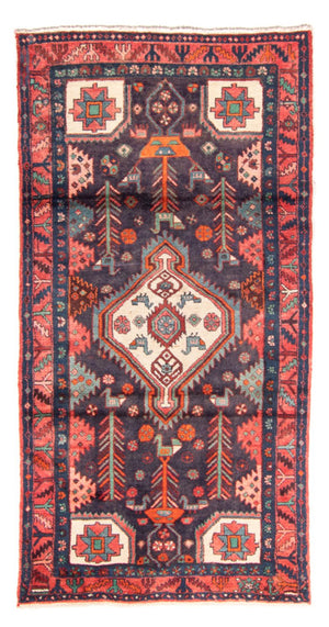 Tappeto corsia Tappeto Persero - Nomade - 225 x 112 cm - blu scuro