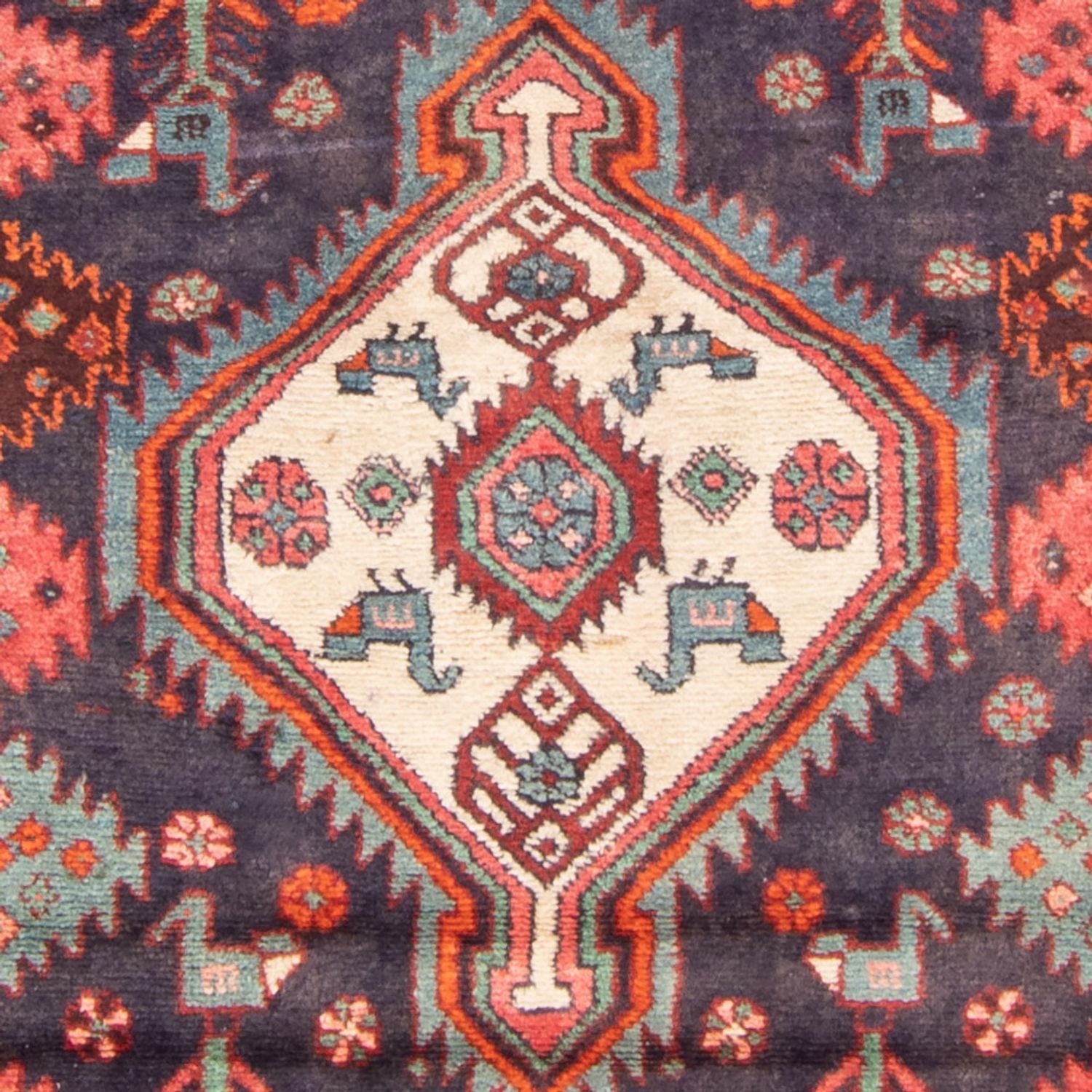 Tappeto corsia Tappeto Persero - Nomade - 225 x 112 cm - blu scuro