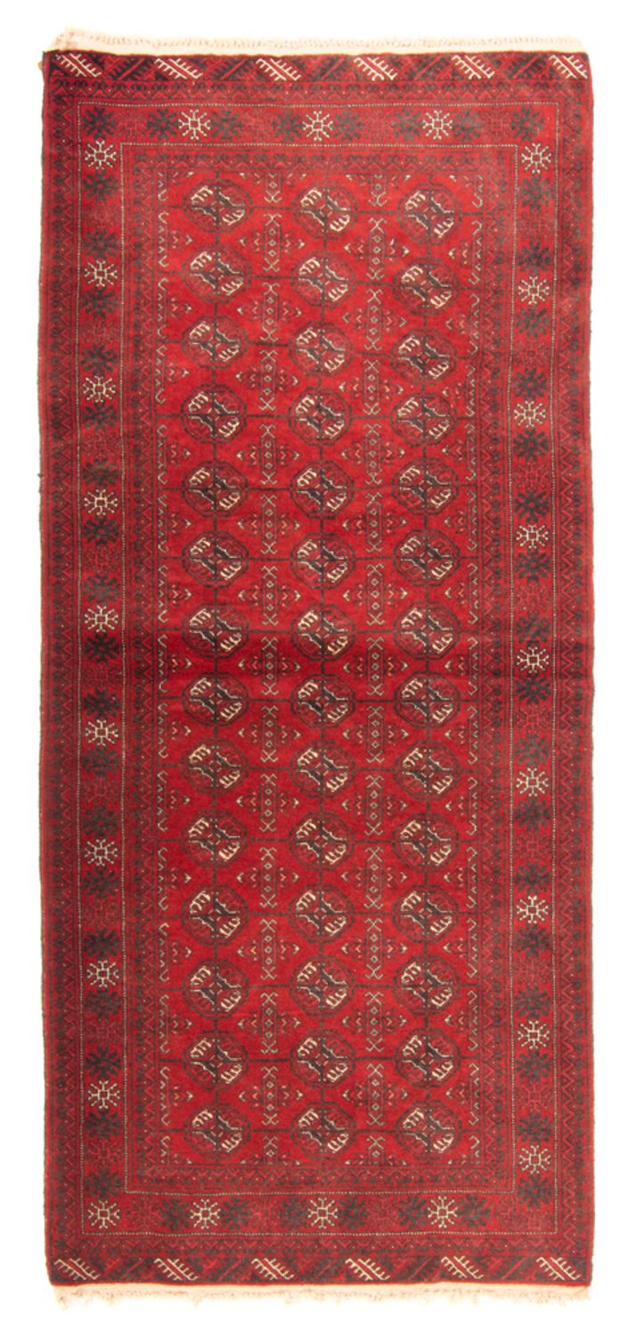 Tappeto corsia Tappeto Turkaman - 201 x 86 cm - rosso