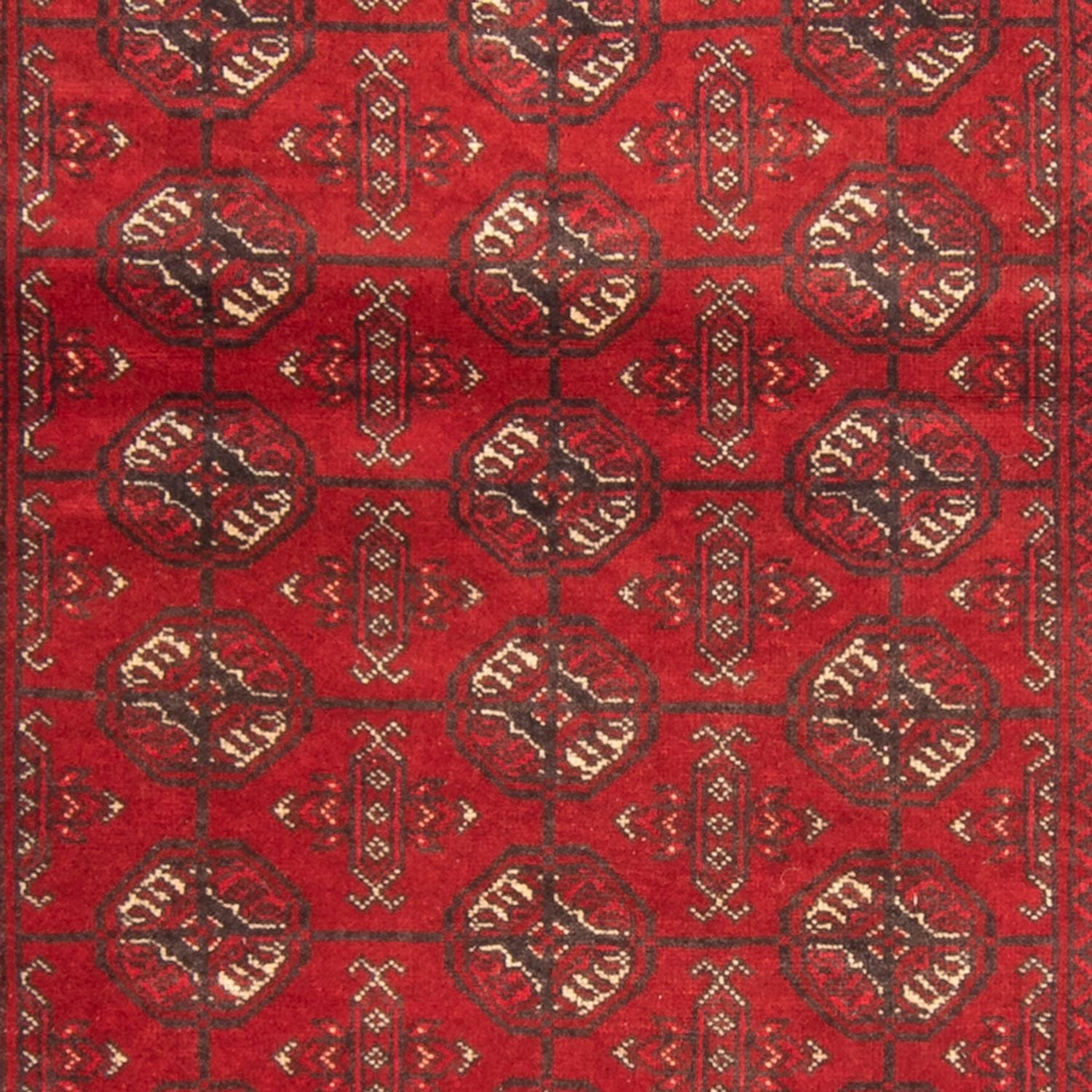 Tappeto corsia Tappeto Turkaman - 201 x 86 cm - rosso