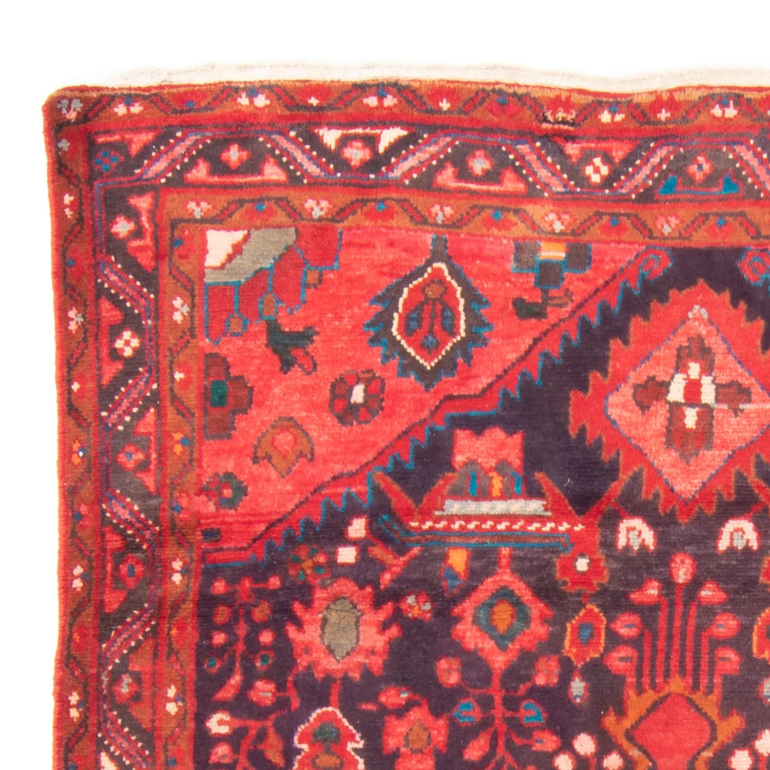 Tappeto Persero - Nomade - 196 x 134 cm - blu scuro