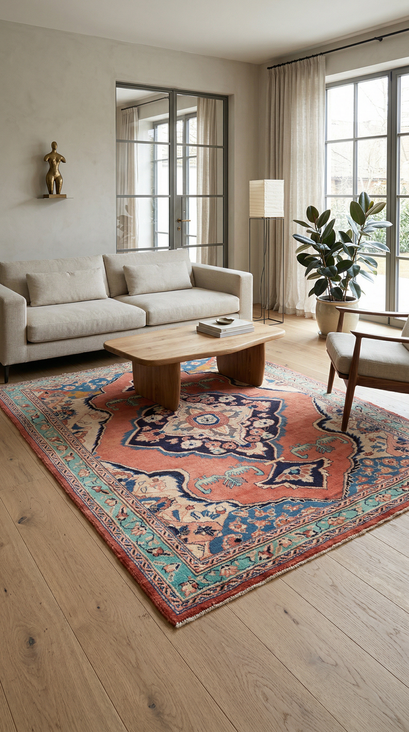 Sarough Tappeto 234x140cm - Tappeto persiano