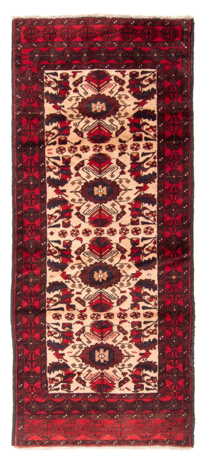 Tappeto corsia Tappeto Belutsch - 230 x 93 cm - beige