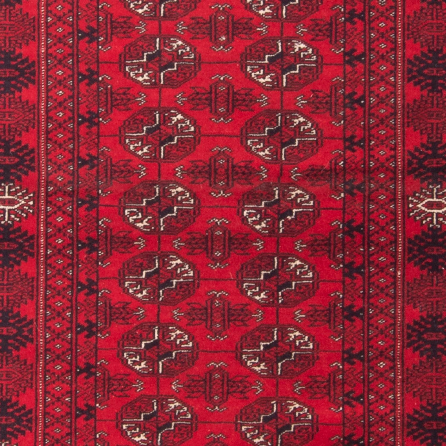Tappeto corsia Tappeto Turkaman - 197 x 80 cm - rosso