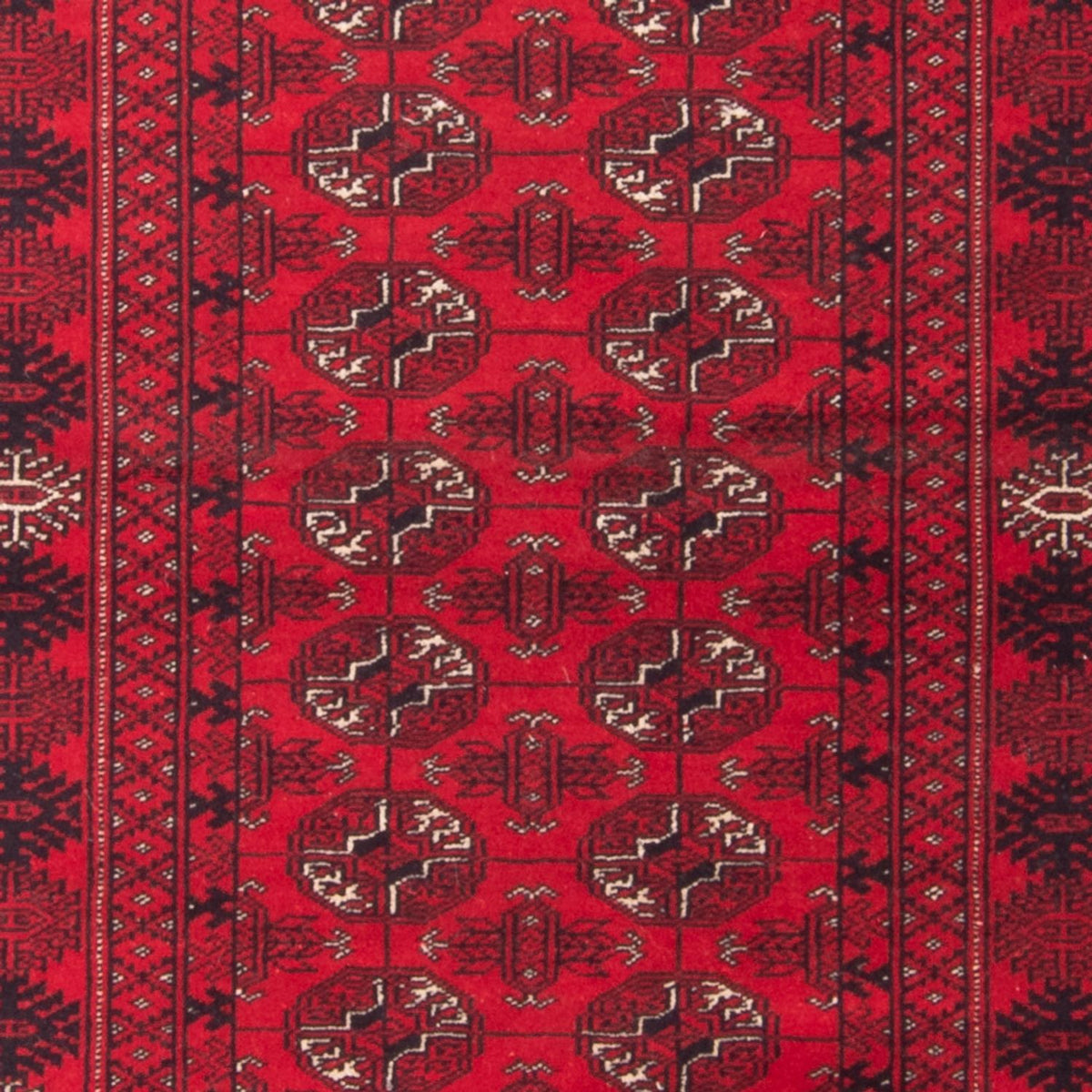 Tappeto corsia Tappeto Turkaman - 197 x 80 cm - rosso