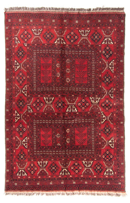 Tappeto Turkaman - 228 x 158 cm - rosso