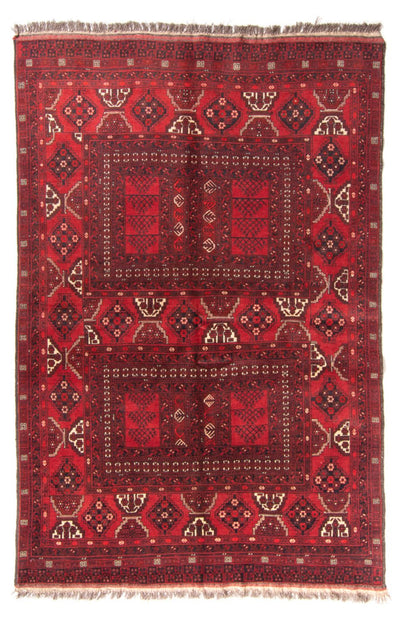 Tappeto Turkaman 158x228cm - Tappeto persiano - rosso