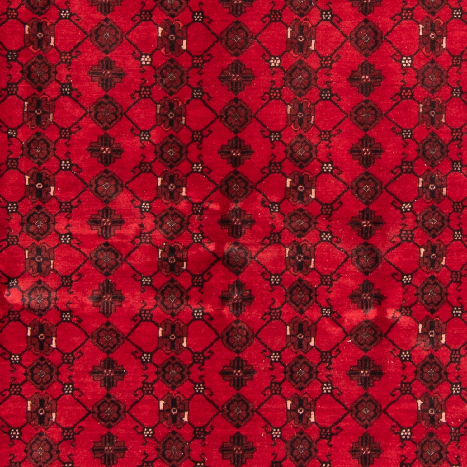 Tappeto Turkaman - 257 x 178 cm - rosso