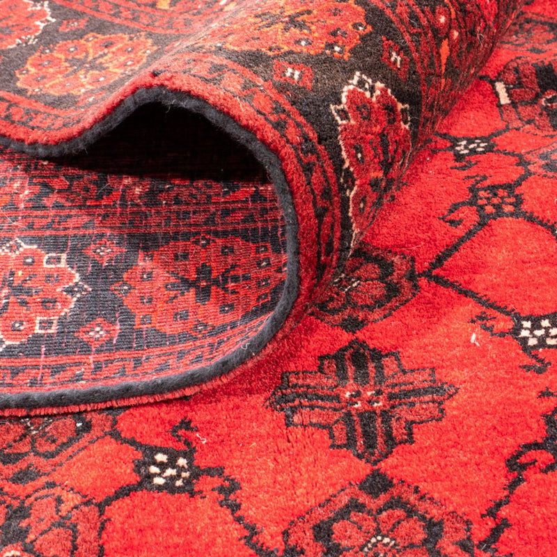Tappeto Turkaman - 257 x 178 cm - rosso