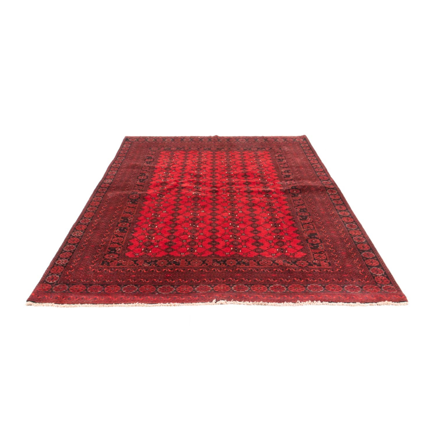 Tappeto Turkaman - 257 x 178 cm - rosso