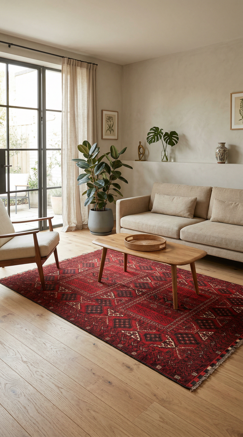 Tappeto Turkaman 230x157cm - Tappeto persiano