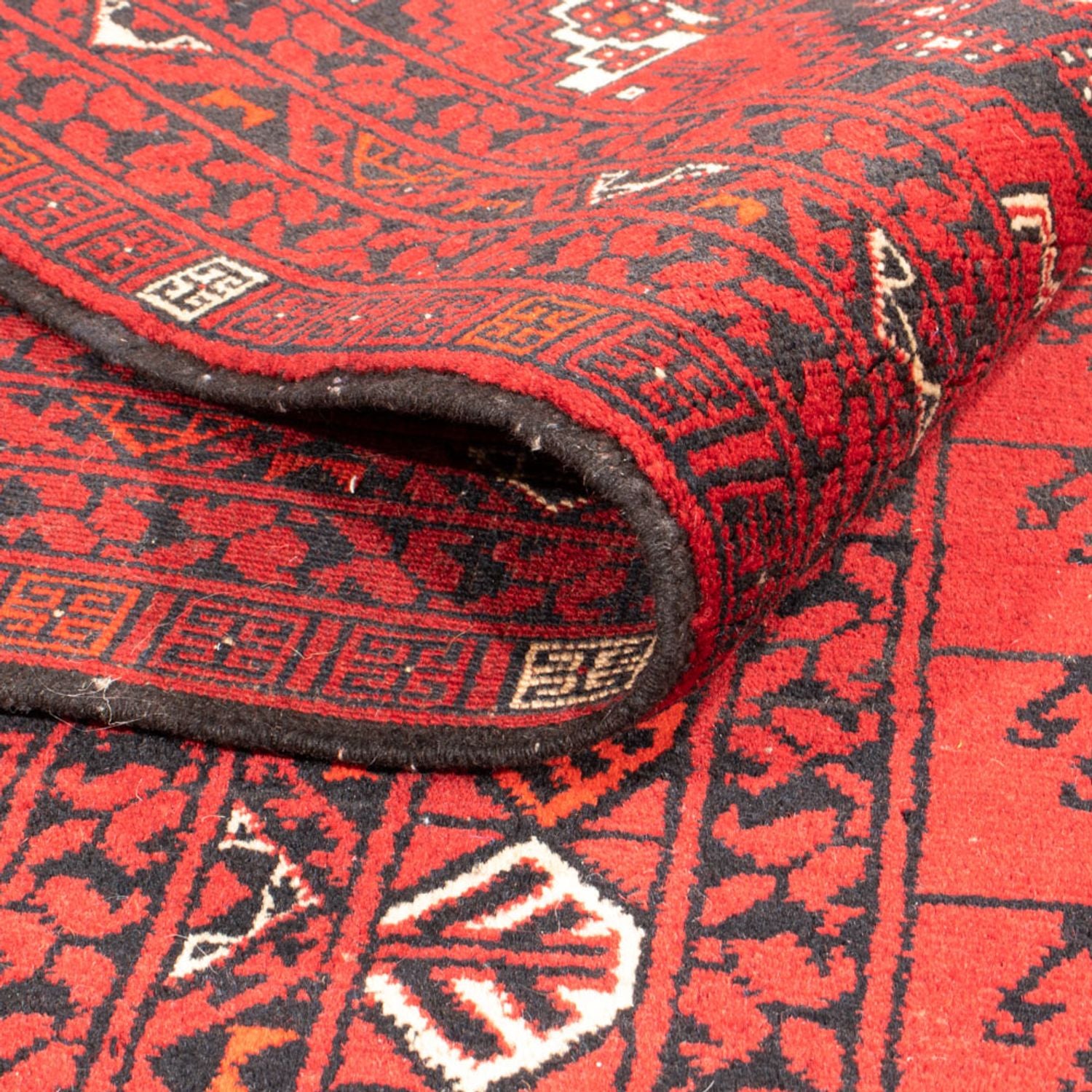 Tappeto Turkaman - 230 x 157 cm - rosso