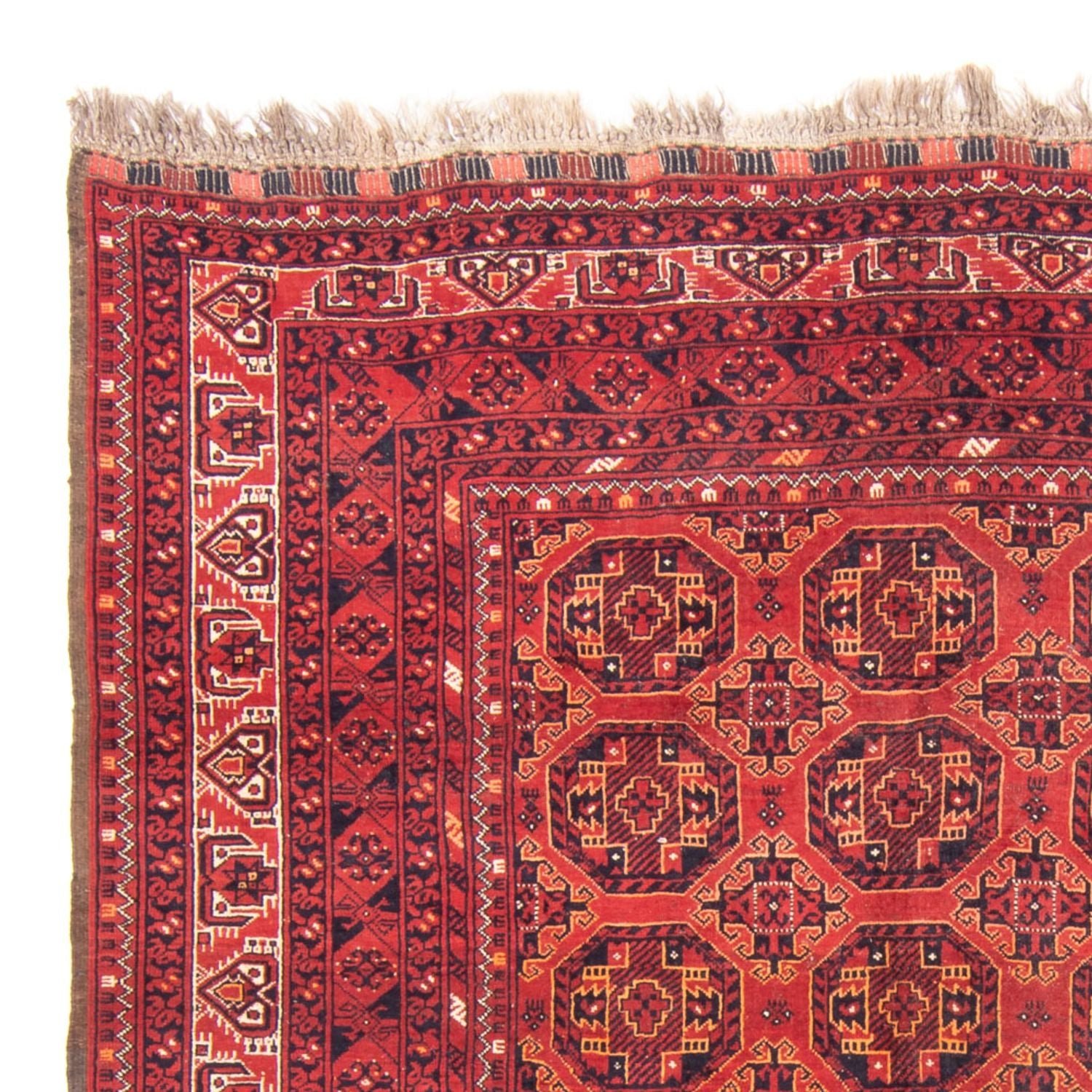 Tappeto Turkaman - 246 x 157 cm - rosso