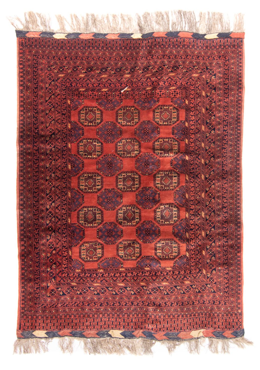 Tappeto Turkaman - 200 x 148 cm - rosso