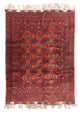 Tappeto Turkaman - 200 x 148 cm - rosso