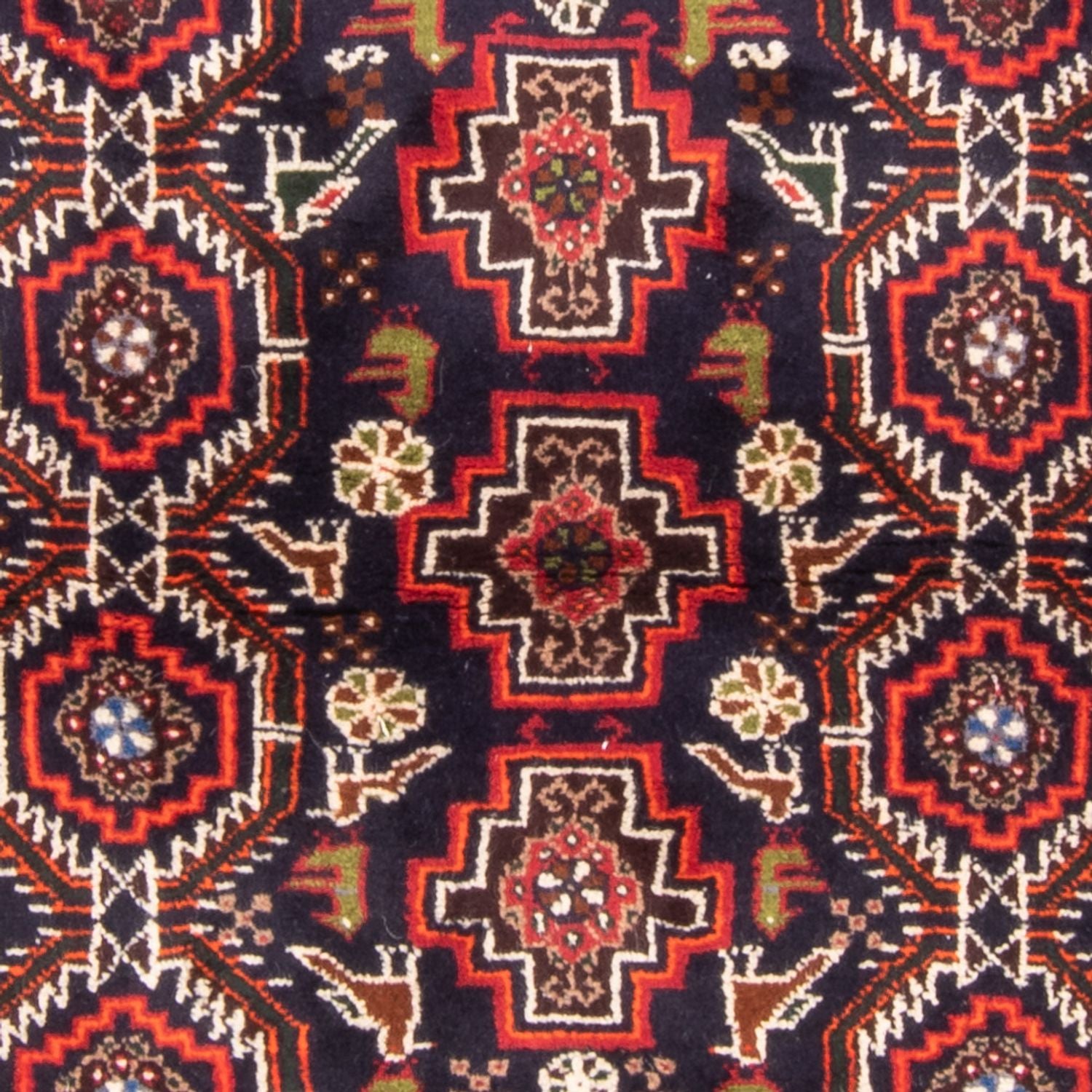 Tappeto corsia Tappeto Belutsch - 175 x 85 cm - blu scuro