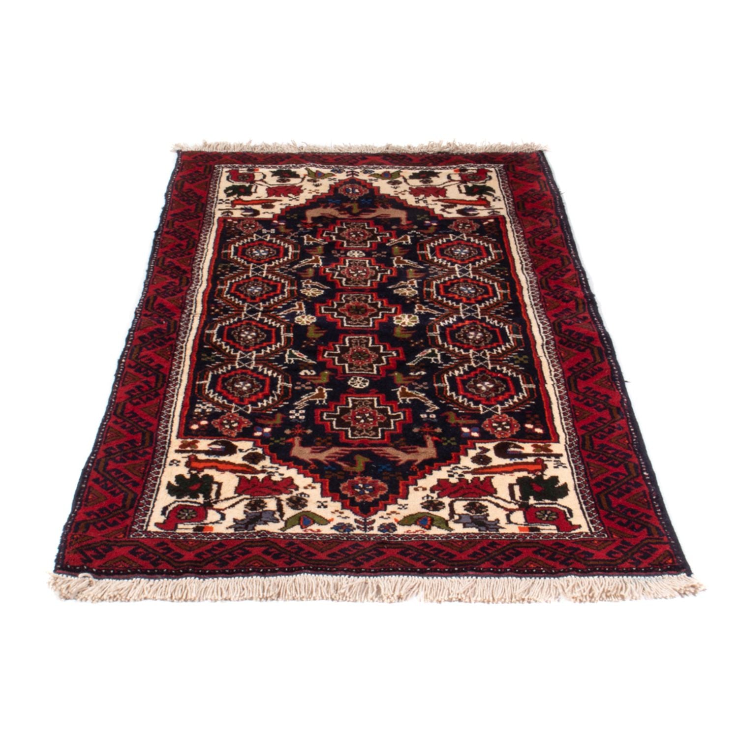Tappeto corsia Tappeto Belutsch - 175 x 85 cm - blu scuro