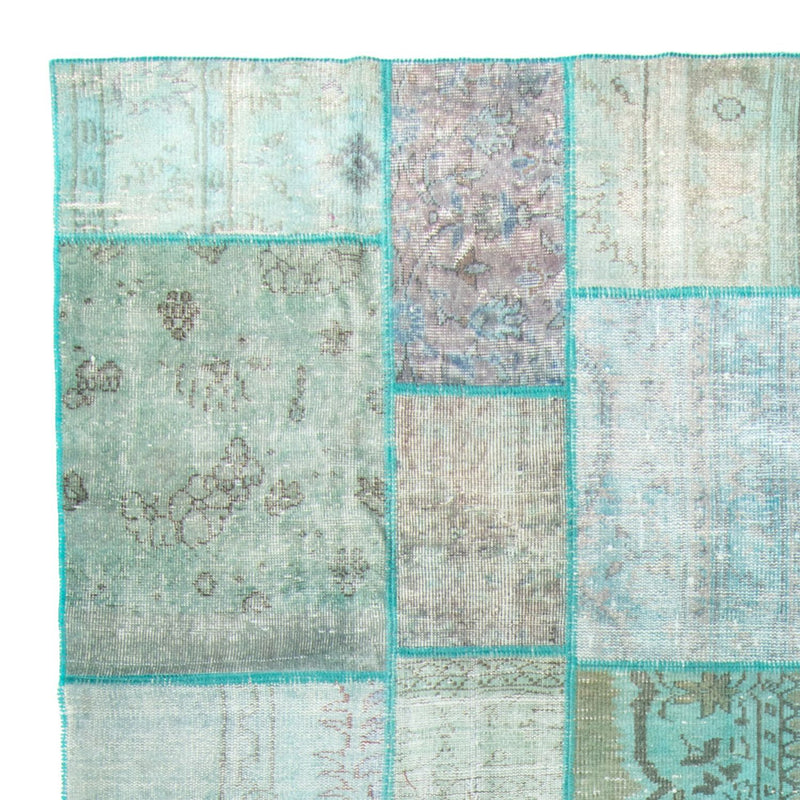 Tappeto vintage - 303 x 203 cm - turchese