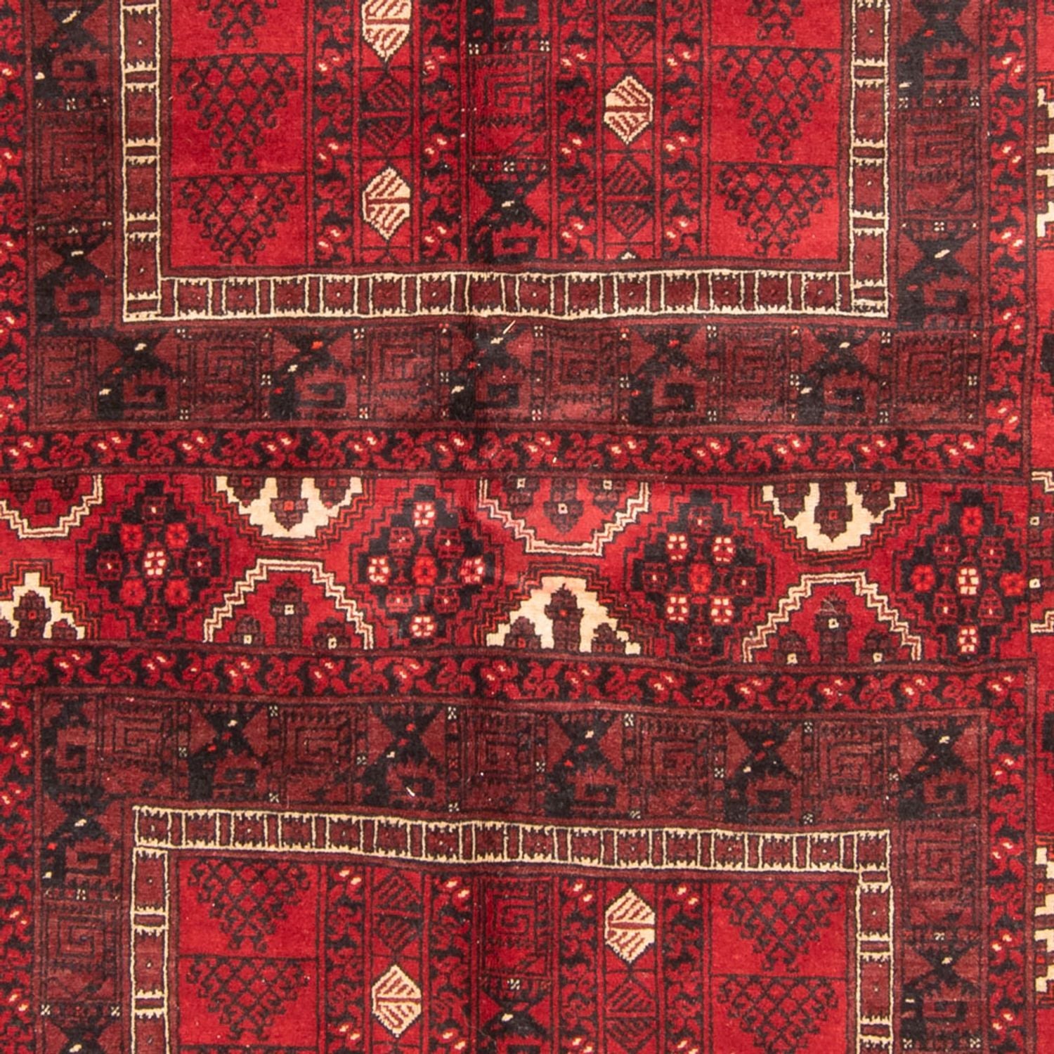 Tappeto Turkaman - 244 x 158 cm - rosso