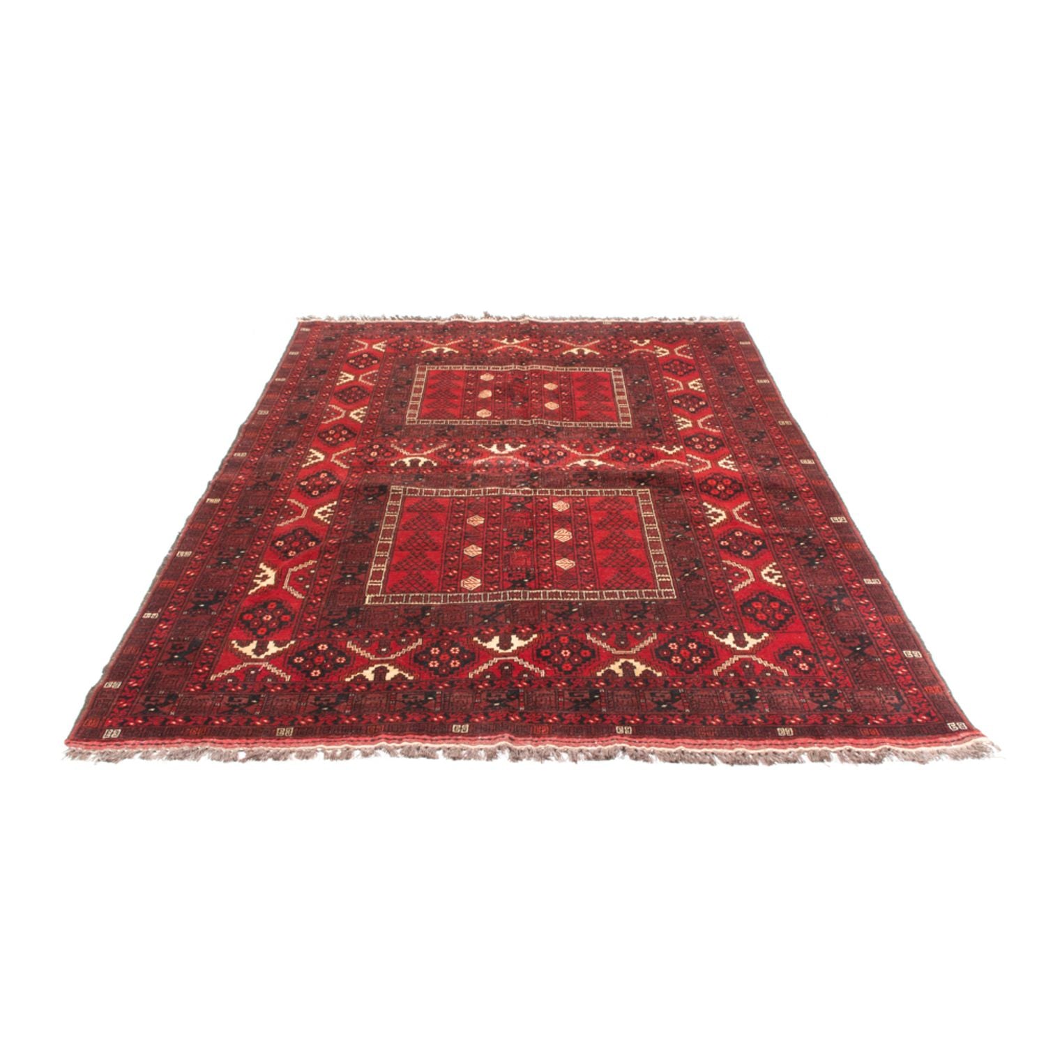Tappeto Turkaman - 244 x 158 cm - rosso