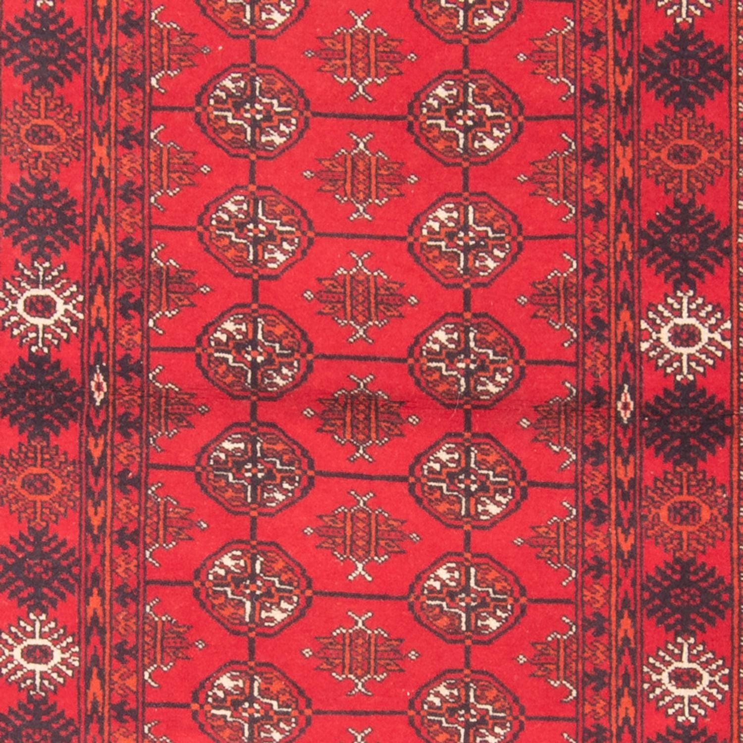 Tappeto corsia Tappeto Turkaman - 177 x 97 cm - rosso