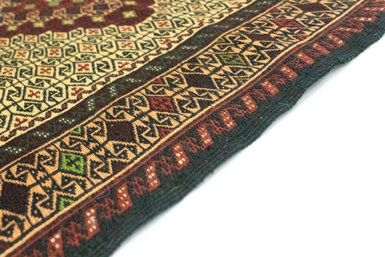 Tappeto corsia Tappeto Kelim - Orientale - 191 x 84 cm - blu
