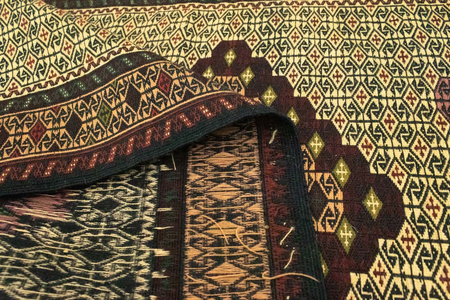 Tappeto corsia Tappeto Kelim - Orientale - 191 x 84 cm - blu